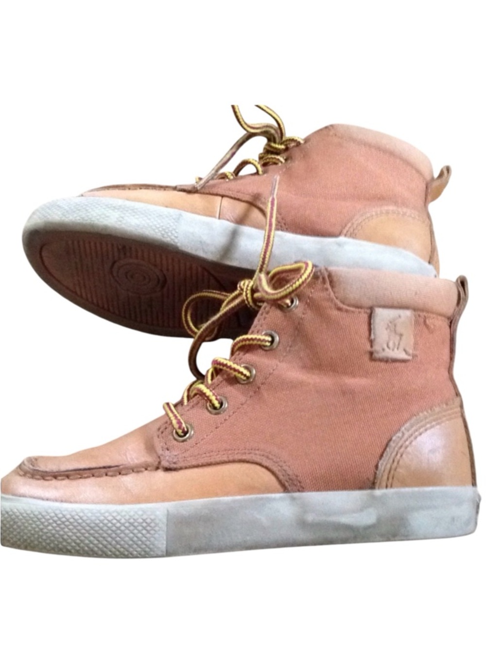 Boys High Top Polo Boots